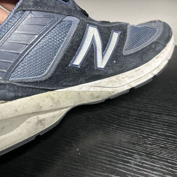 New Balance 990v5 Shoes Mens Size 16 2A Navy Blue Made In USA Sneakers M990NV5 - Picture 10 of 15